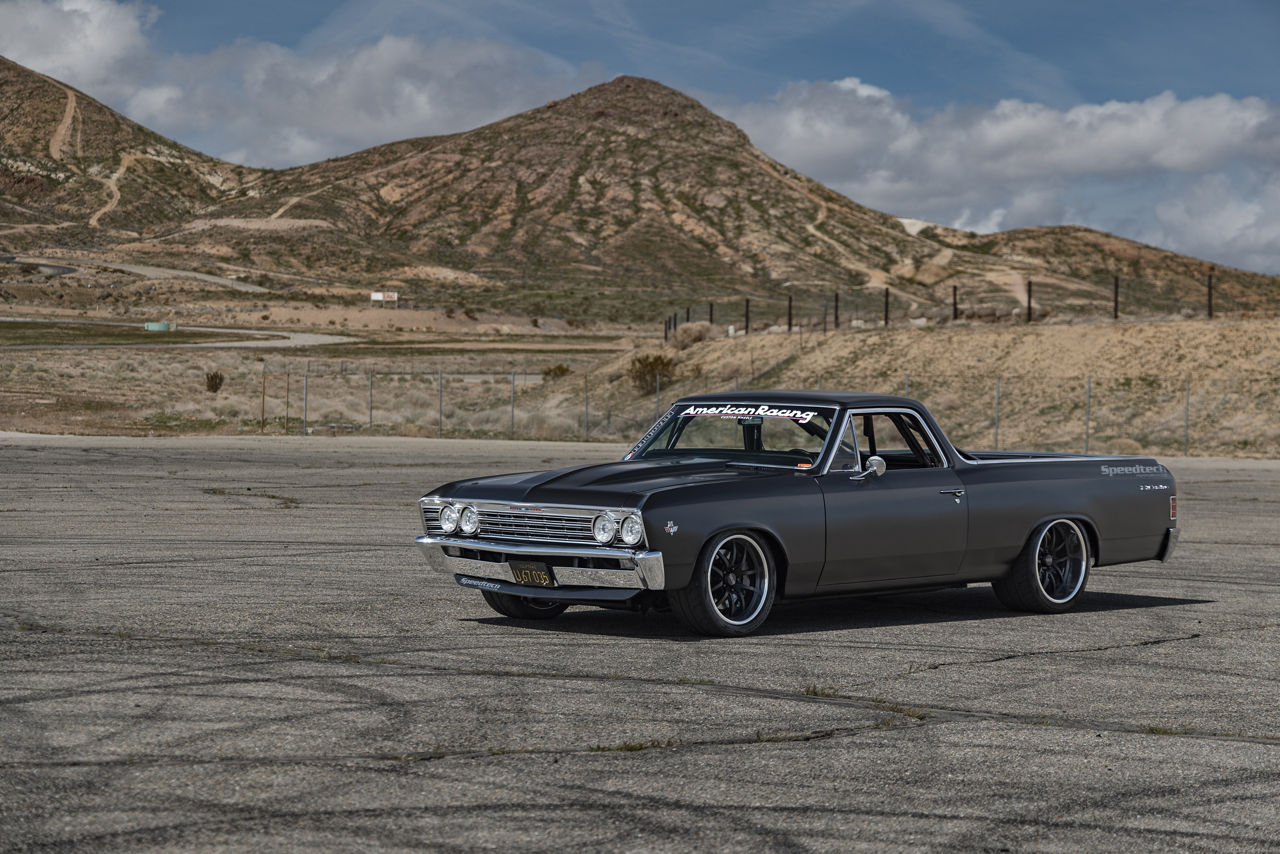 1967 Chevrolet El Camino - American Racing VF529 - Black | Wheel Pros